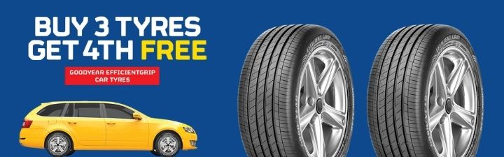 Buy 3 Tyres Get 4th Free