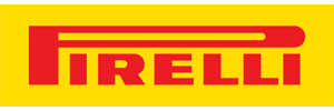 Pirelli tyre logo.