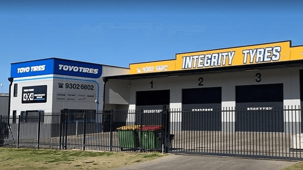 Integrity Tyres store.