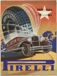 The early art posters of the 1900’s featuring the new superflex rubber compounds.
