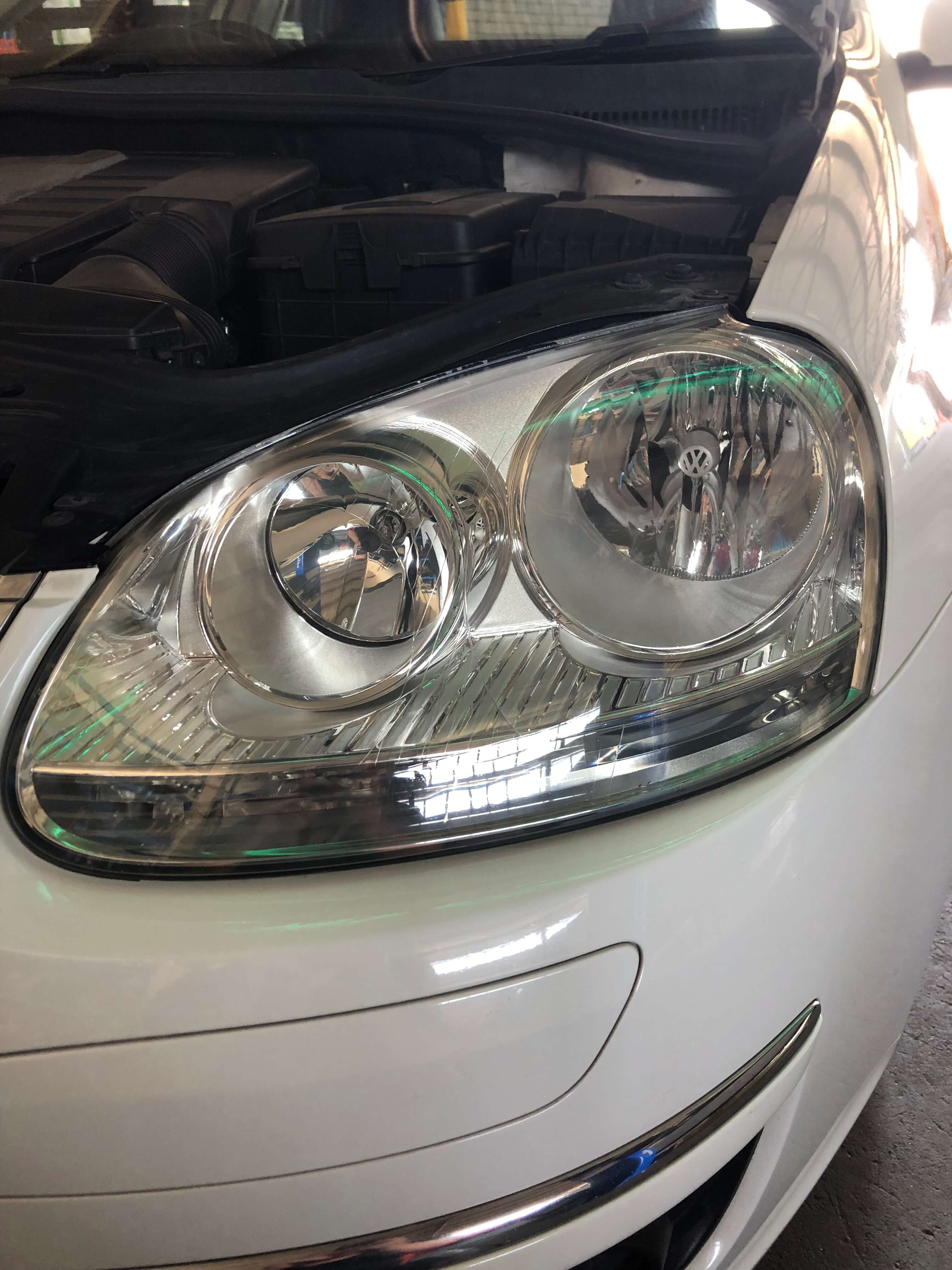 Non-clouded headlights