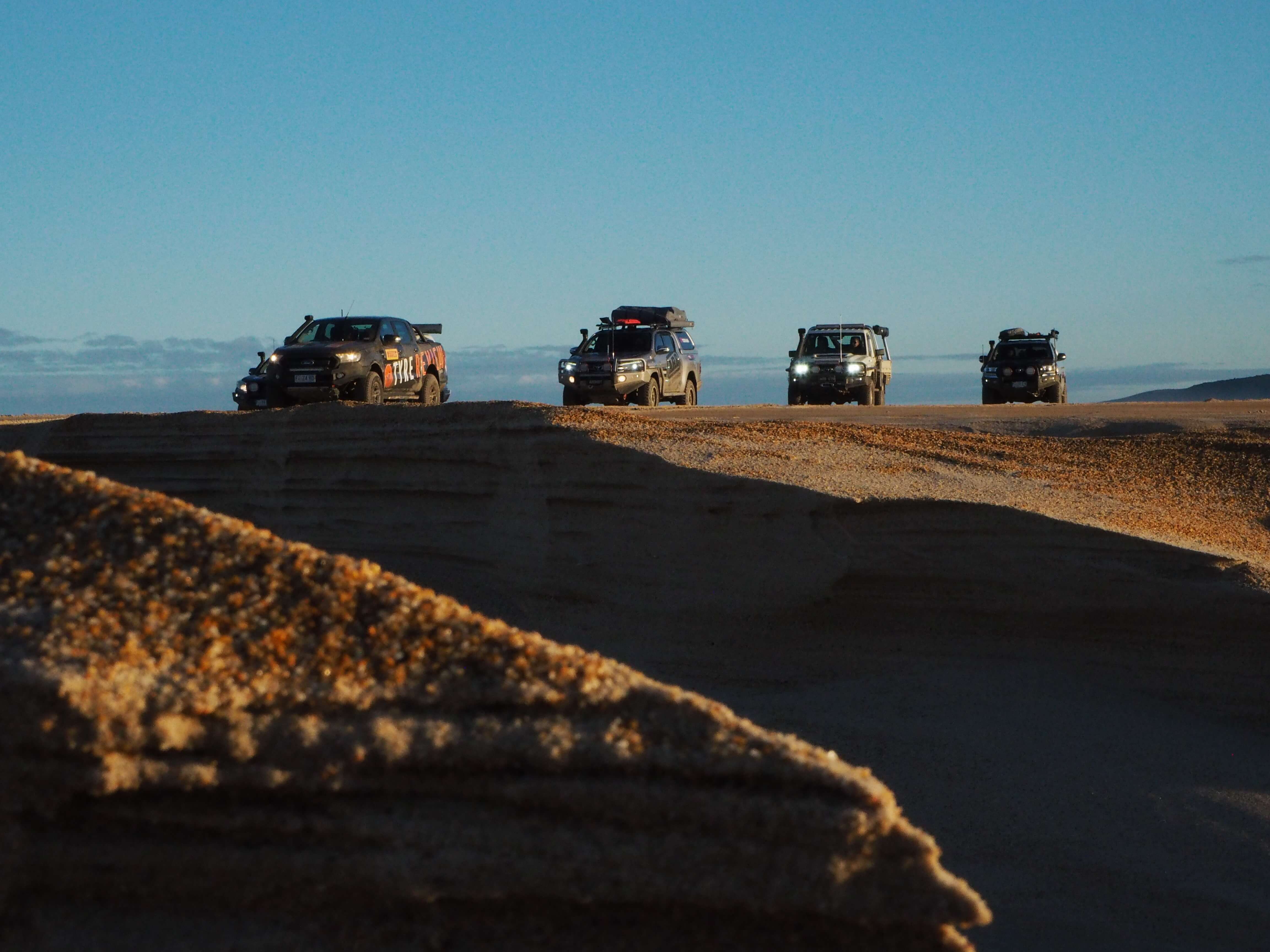 It's important to be equipped and secured when heading off road.