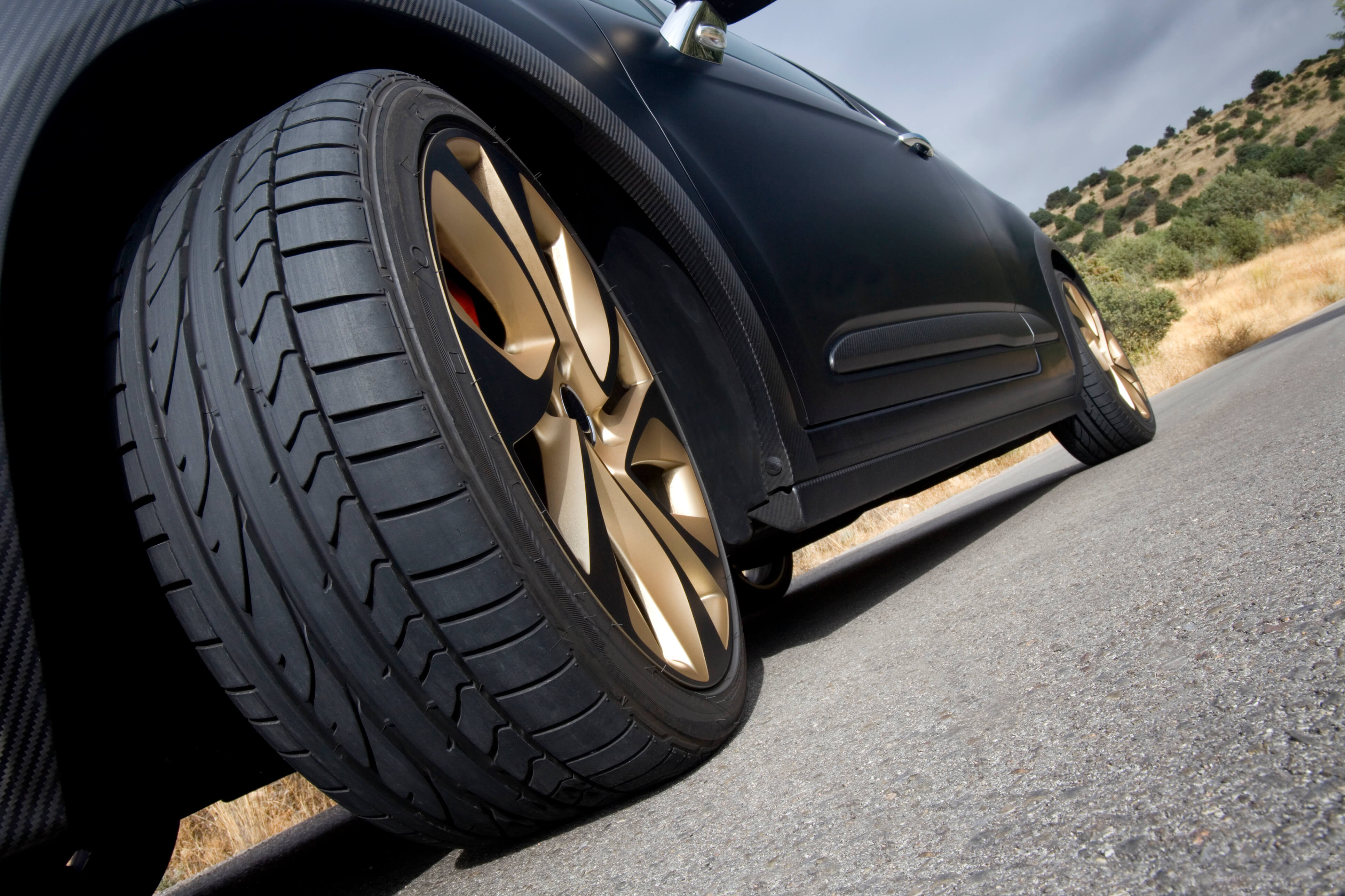 Tread depth bars can be seen in your tyres center grooves. A minimum of 1.5mm is the legal requirement in Australia.