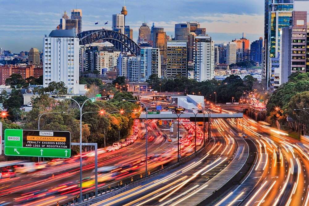 Sydney Highway Traffic