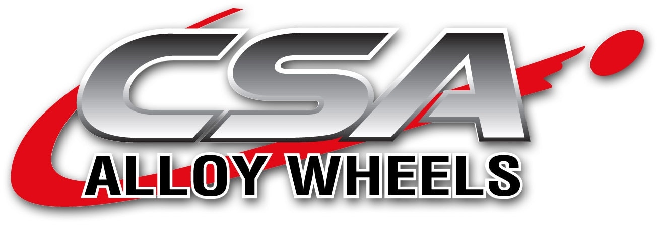 The CSA Alloy Wheels brand logo.