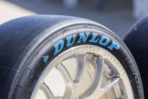 Dunlop tyres warehouse.