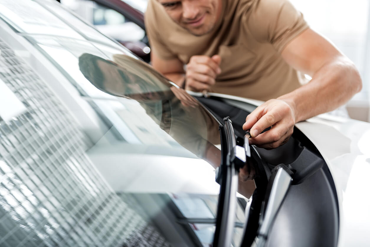 Inspecting your vehicle's wiper blades at home is an easy task
