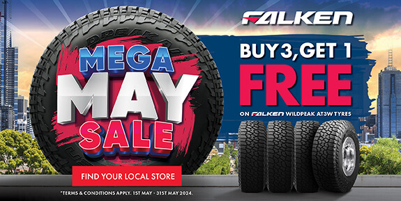 Buy 3, Get 1 Free on Falken Wildpeak AT3W Tyres