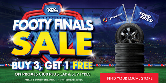 Footy Finals Sale Toyo Buy 3 Get 1 Free